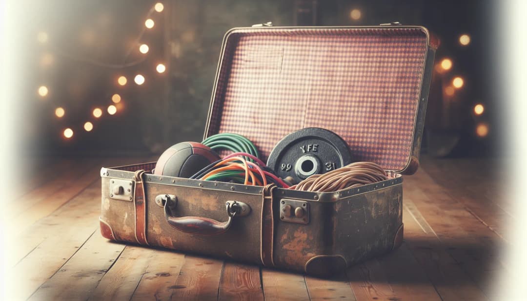 What Unconventional Tools Enhance a Client's Training Session?