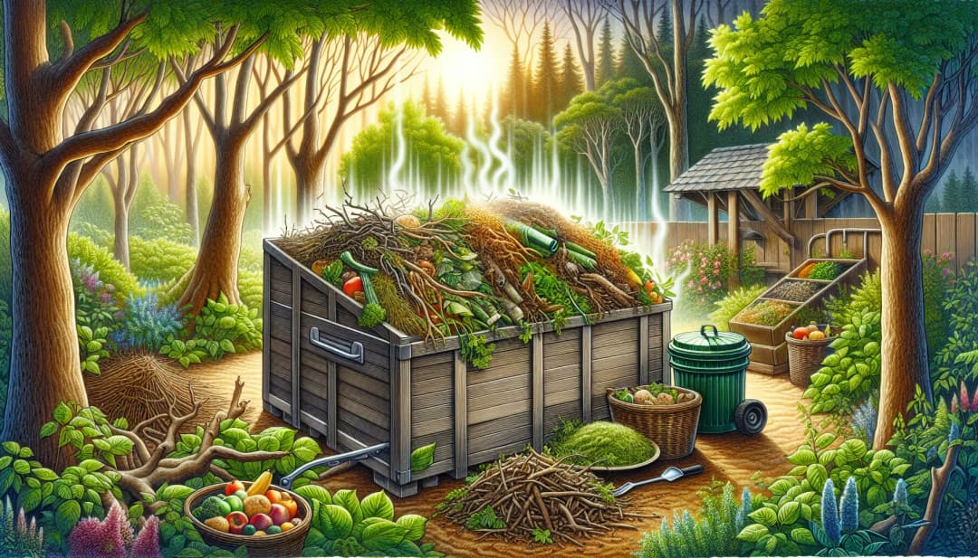 What Are Effective Composting Techniques for Dealing With Invasive Species in Landscaping?