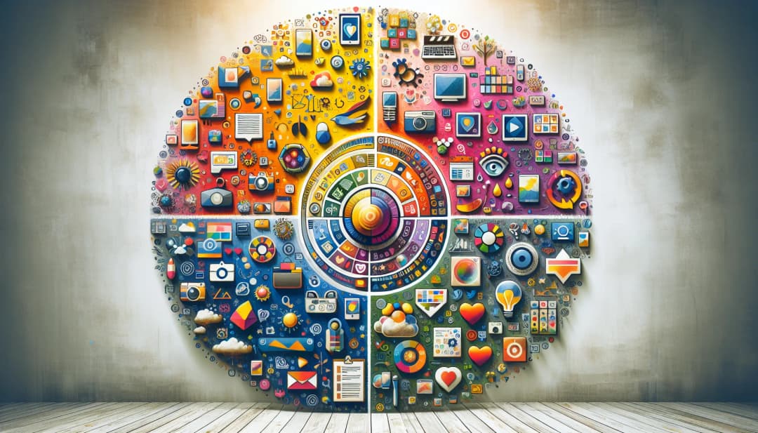 How Do You Determine the Right Mix of Content Types for Social Media Channels?