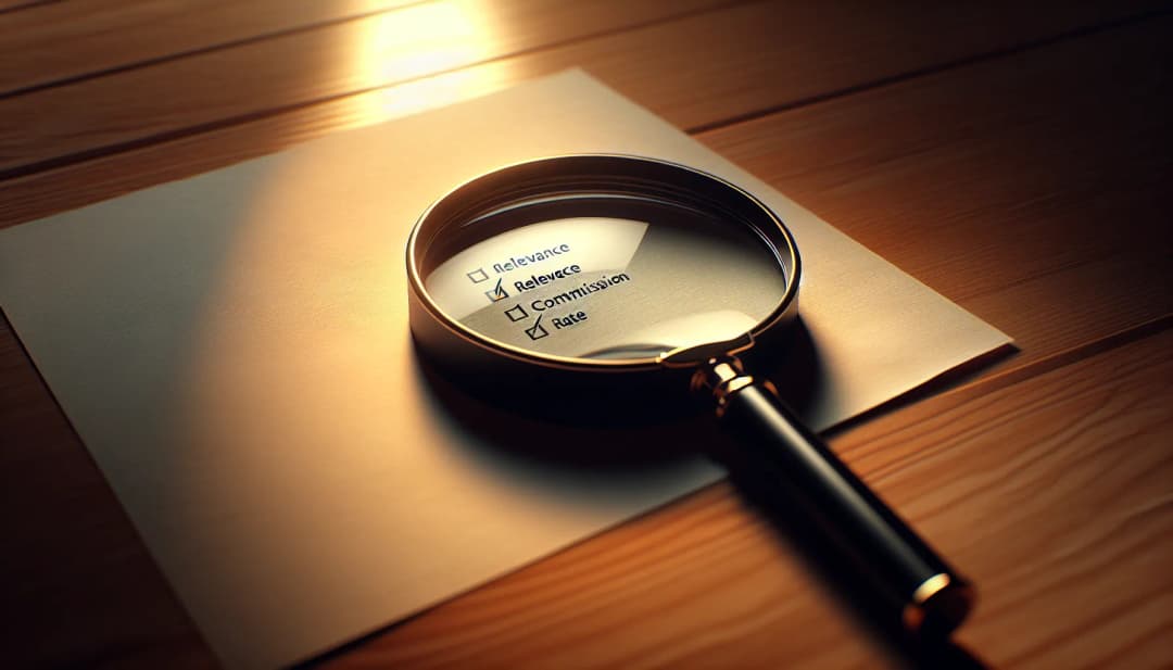 3 Criteria for Selecting the Best Affiliate Products to Promote