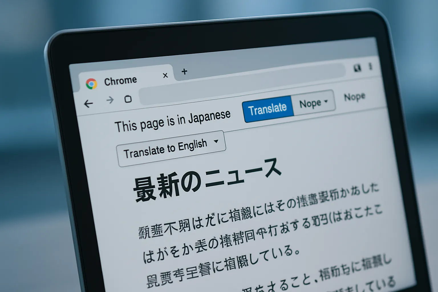 How to Use Google Chrome’S Built-in Translation Features