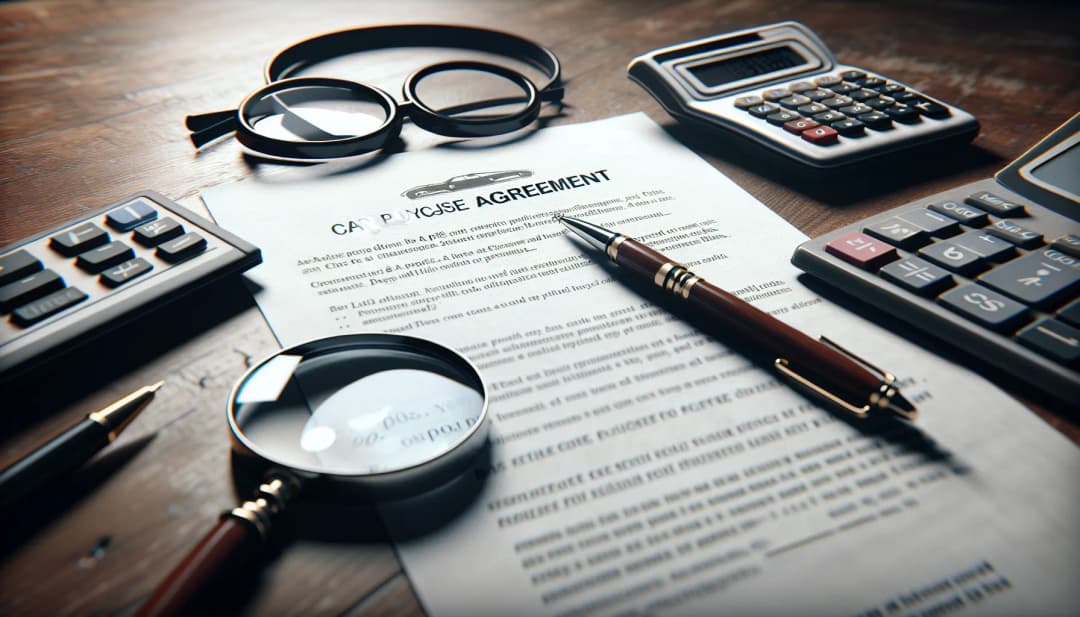 How to Ensure Accurate Fees in Your Car Purchase Agreement