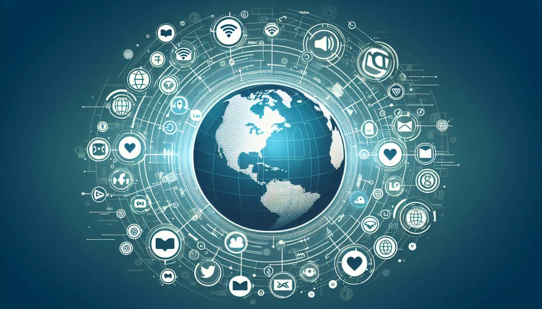 How is Social Media Used to Engage a Global Audience in Marketing Efforts?