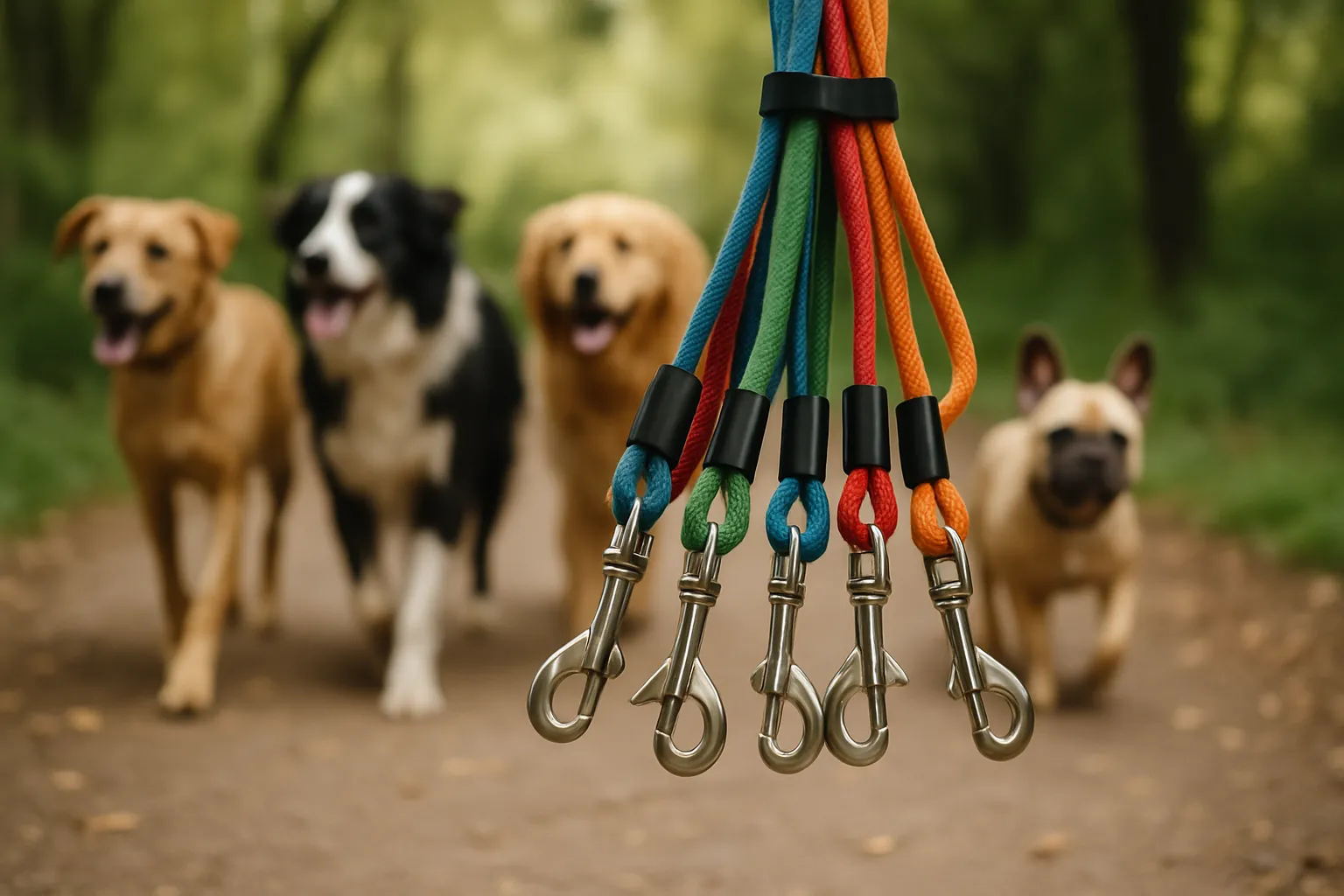 3 Tips for Balancing Multiple Dogs' Needs On a Group Walk