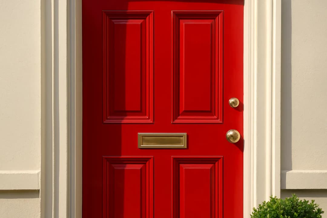 How a Front Door Color Choice Made a Big Difference in Curb Appeal