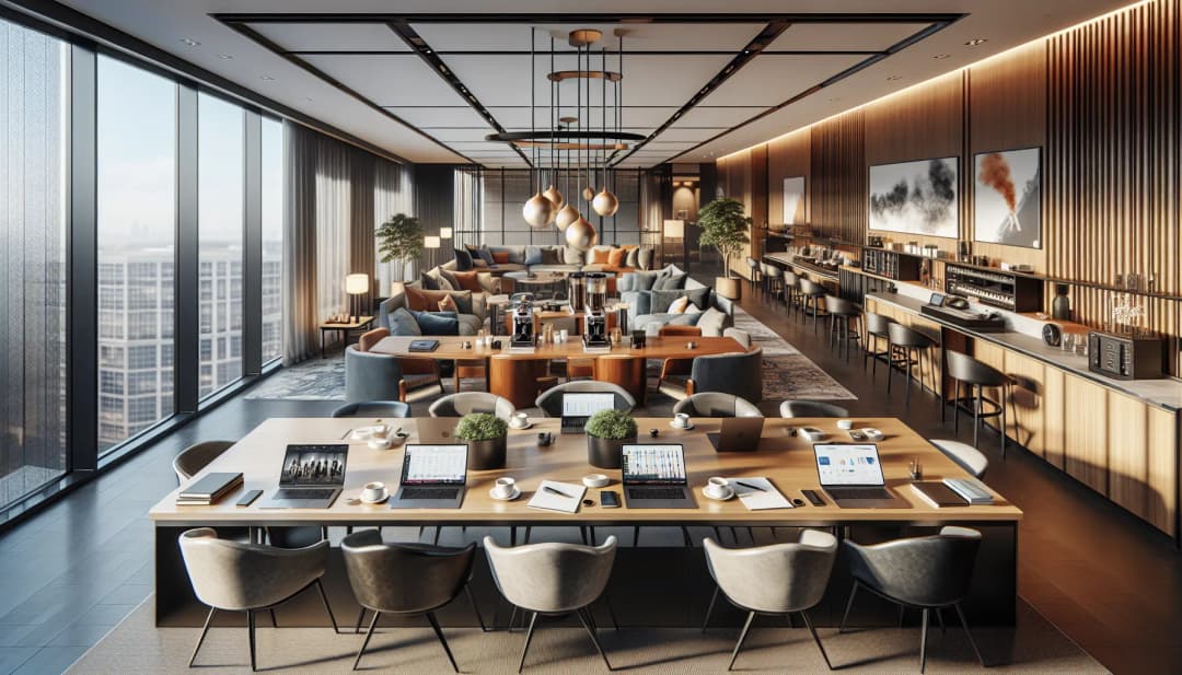 8 Benefits of Co-Working Spaces for Business Travelers in Hotels