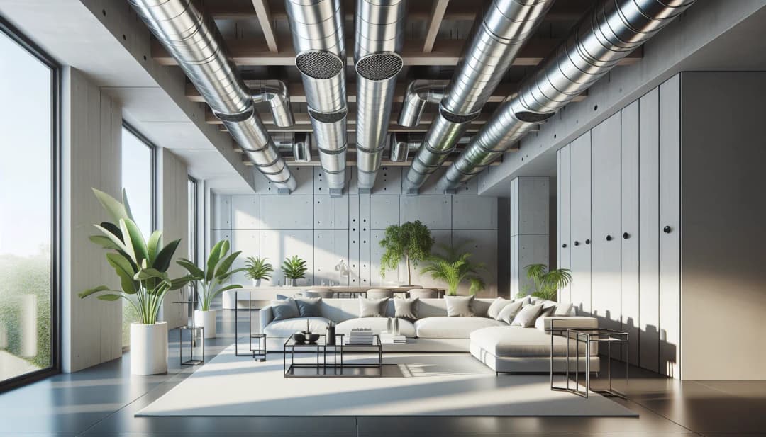 6 Strategies to Balance Ductwork Efficiency and Aesthetic Design