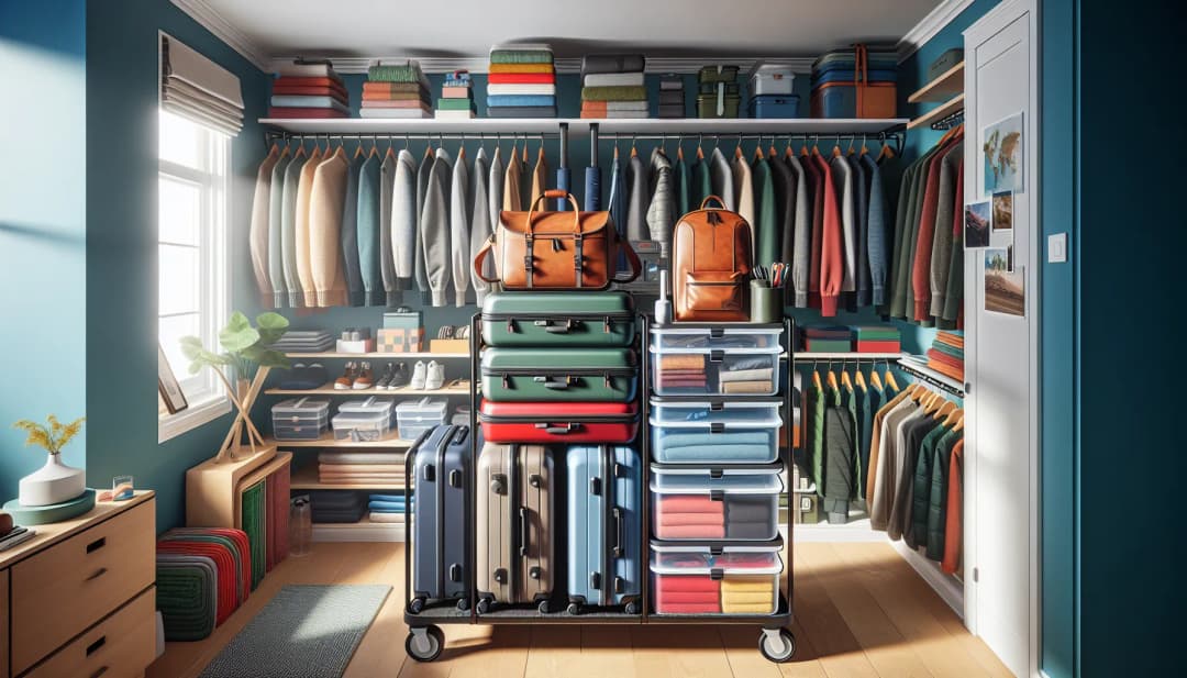 Top Storage Solutions for Compactly Storing Luggage and Travel Gear