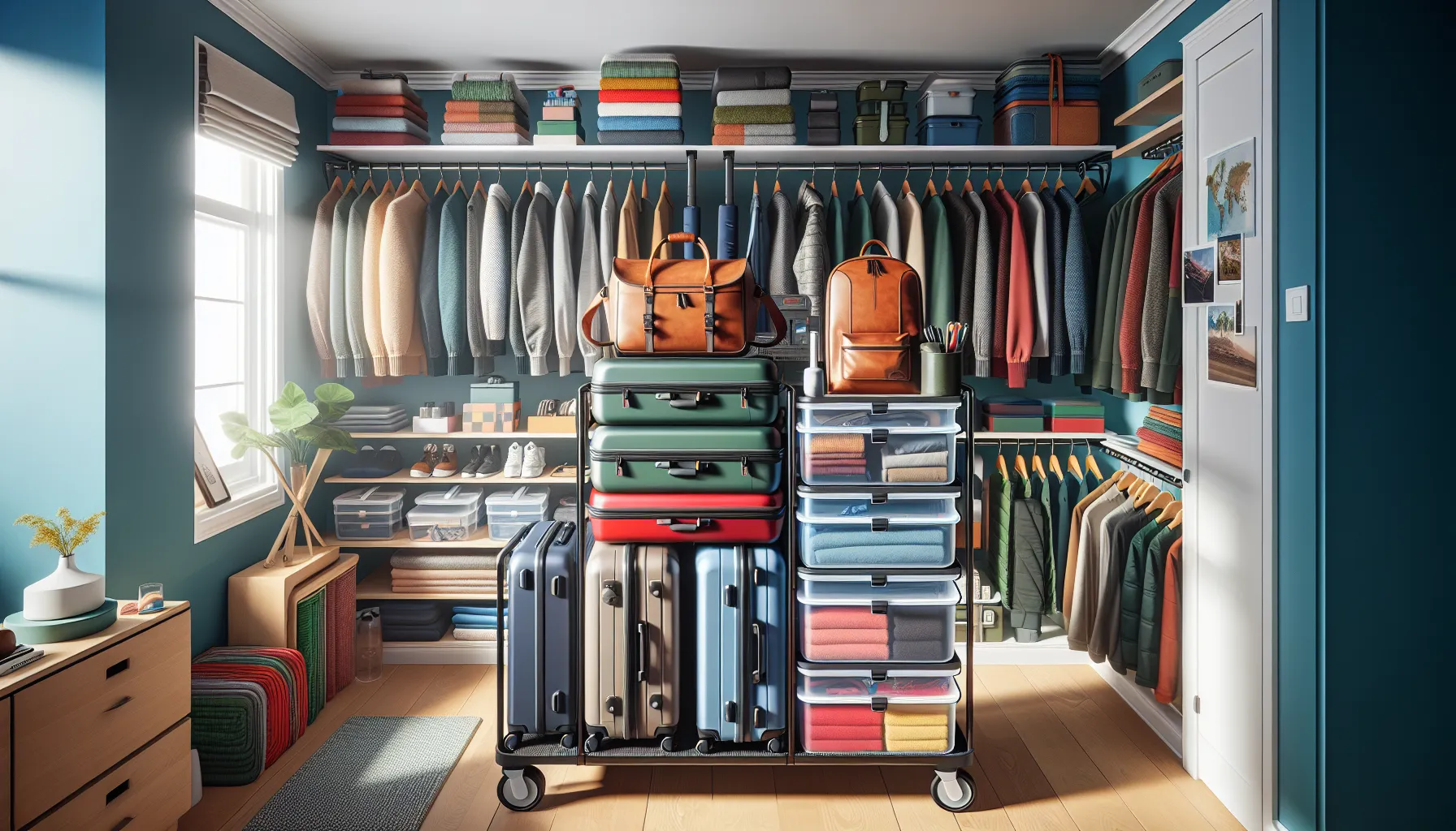Top Storage Solutions for Compactly Storing Luggage and Travel Gear