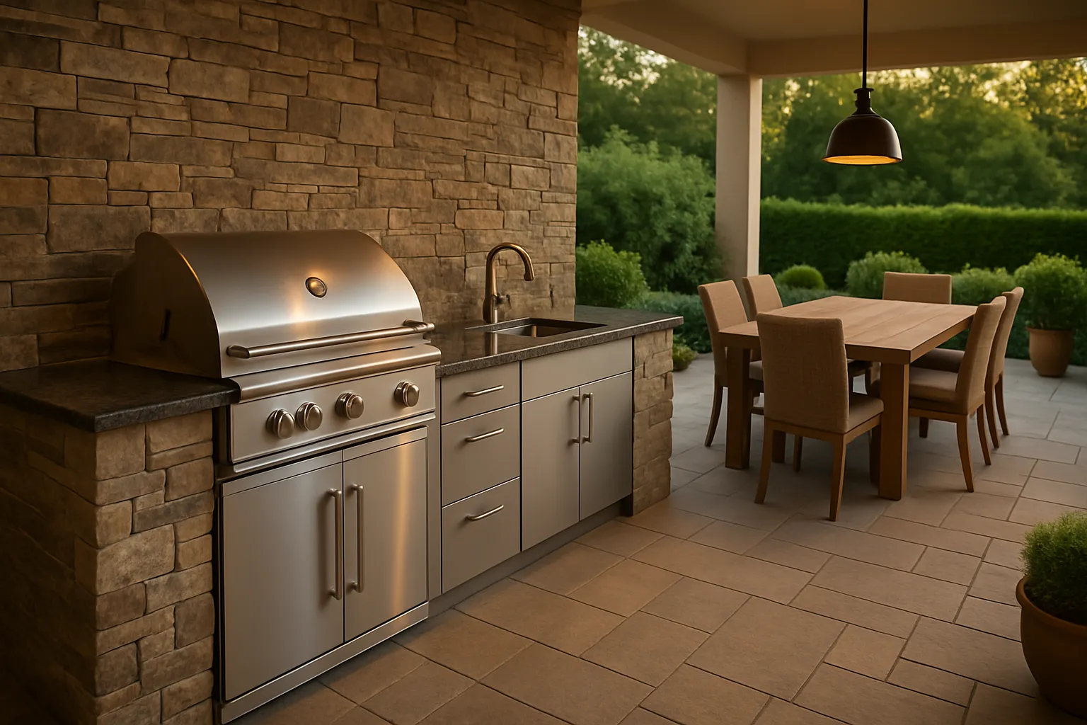 How to Design Functional and Inviting Outdoor Kitchens and Dining Areas