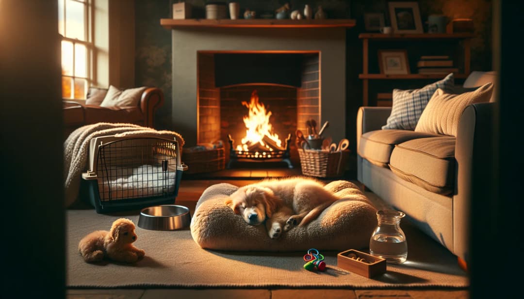 How can newly adopted pets adjust to a new home?