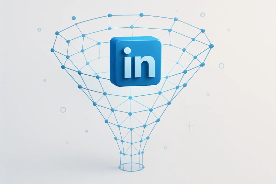 How do you use LinkedIn to nurture relationships with potential customers?