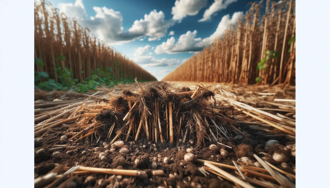 How Does Crop Residue Management Contribute to Soil Conservation Efforts?