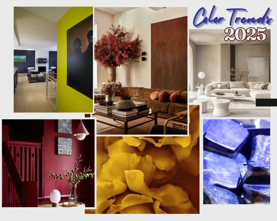 Top 6 Color Trends Set to Dominate 2025